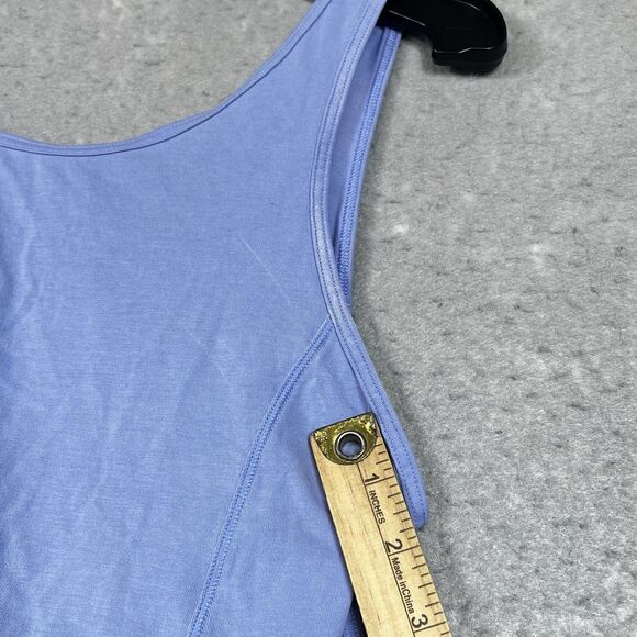 Lululemon It's A Tie Tank Top Womens Size 2 Blue Sleeveless Athleisure Active - Picture 9 of 9
